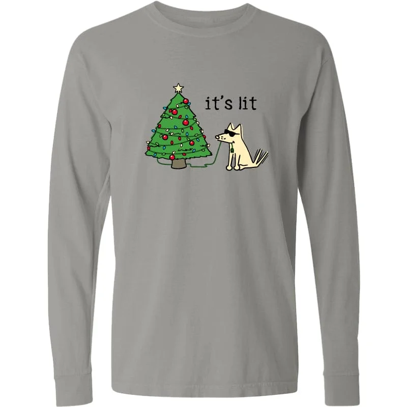 Women's Casual Apparel Chic And Comfortable It's Lit - Classic Long-Sleeve T-Shirt