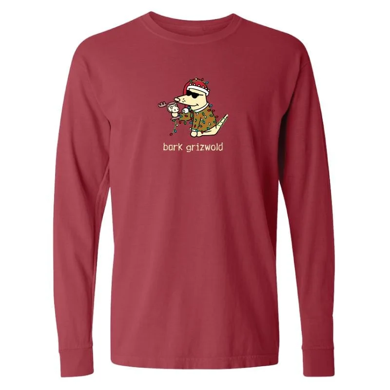 Women's Trendy Activewear Apparel Preppy Style Bark Grizwold - Classic Long-Sleeve T-Shirt