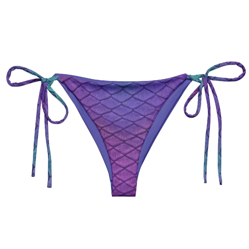 Women's Trendy Attire Fashion Forward Andromeda Recycled String Bikini Bottom