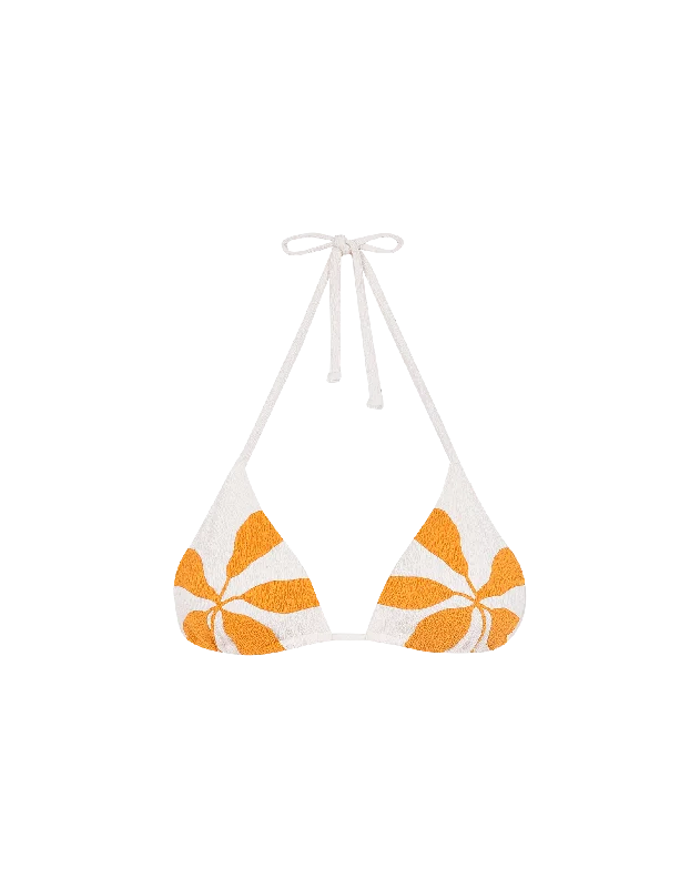 Women's Holiday Outfit Style Revolution Firenze Susan Tri Top - Bossa Sunset