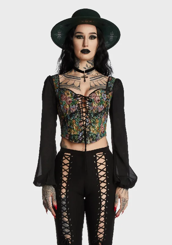 Trendy Street Style Clothing Lighten Up With Nordic Styles Captured Souls Corset Top