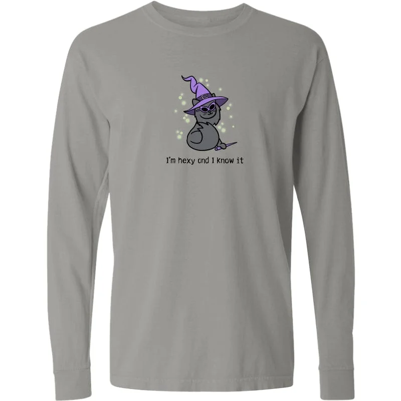 Women's Wardrobe Apparel Stylish Women's Apparel Hexy And I Know It - Classic Long-Sleeve T-Shirt