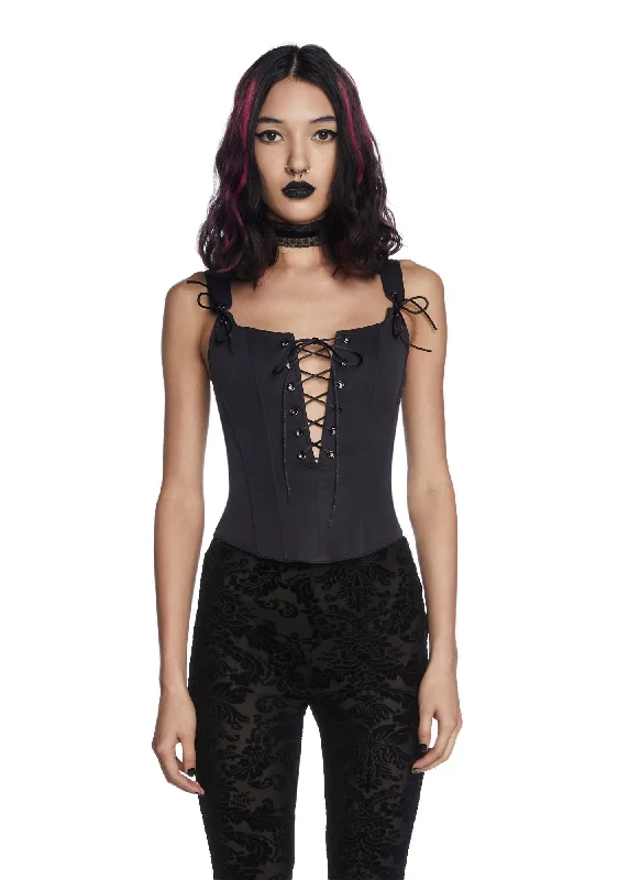 Women's Effortless Casual Outfit Trend Leading Collection Forgotten Love Corset Top