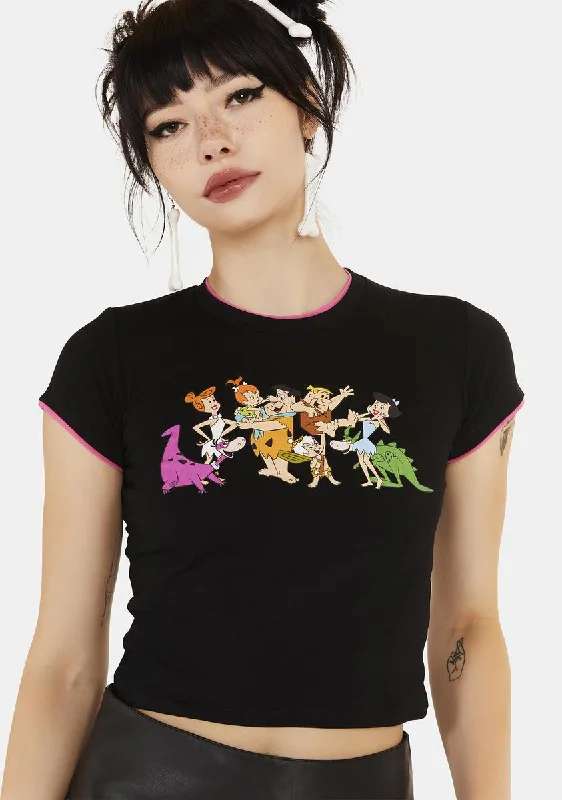 End of Season Sale Clearance Event Welcome To Bedrock Crop Top