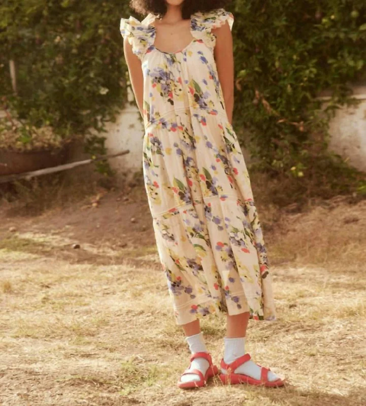 Stylish Savings The Dove Dress in Bright Grove Floral