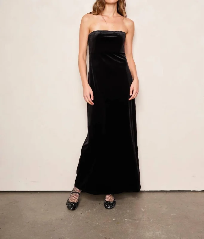 Trendy Attire For Her Adeline Dress In Black