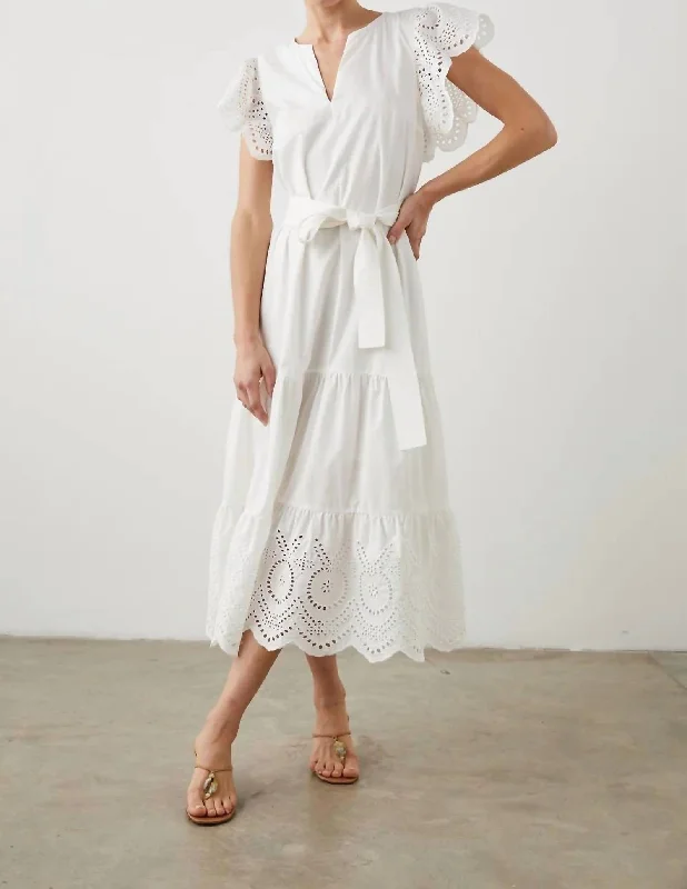 Fashion Deal Gia Dress In White