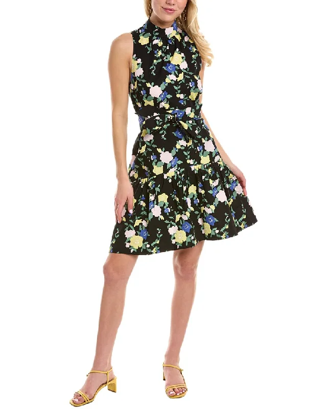 Women's Loungewear Clothes Pearl by Lela Rose Floral Belted Dress