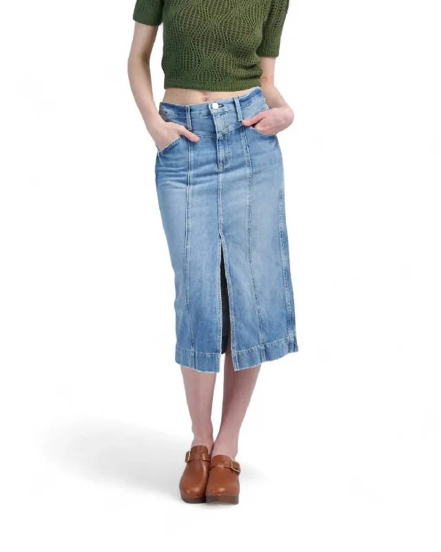 Summer Sale Wardrobe Refresh Zahra Long Skirt In Entanglement