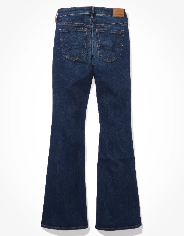 Online Impressions Boutique Cool Prices AE Next Level Low-Rise Flare Jean