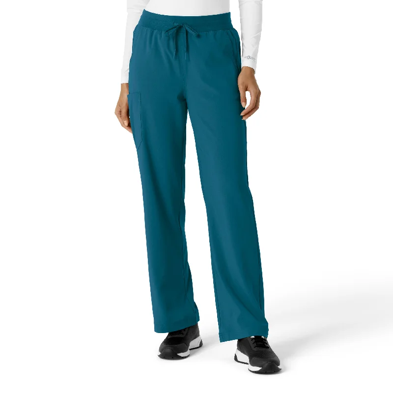 Online Impressions Boutique Cool Prices Carhartt Force Cross-Flex Women's Boot Cut Scrub Pant - Caribbean
