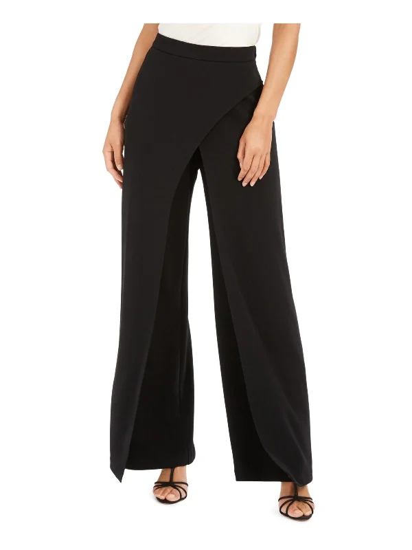 Modern Women's Apparel Relaxed Fashion Womens Crepe Knit Dress Pants
